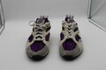 Nike Sneaker Gr.42 5 grau weiß lila und neongrün Sehr gut #A0128
