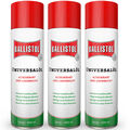 3x Ballistol 21810 Universalöl Pflegeöl Waffenöl Reinigung Schmier Spray 400ml