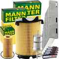 MANN FILTER INSPEKTIONSPAKET passend für A3 8P VW GOLF 5 TOURAN 1T  OCTAVIA 1Z