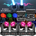 4x200W 18 Prisma 8 Goboes LED Strahl Beam Moving Head Bühnenlicht DMX Halloween