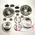Bremsen Set Ø 284 mm + Ø 278 mm vorne hinten für Mercedes C-Klasse [W202 S202]