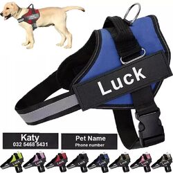 Hundegeschirr, Brustgeschirr ,Anti-Zug  verstellbar Hundegeschirr,  S,M,L,XL,XXL