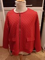 Sweat Jacke Gina Laura rot Gr XL neu