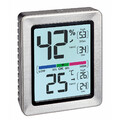 TFA 30.5047 Exacto Thermometer Hygrometer digital Edelstahlrahmen Magnethalter