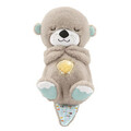Fisher-Price Schlummer Otter Kuscheltier mit Atembewegung und Musik Baby