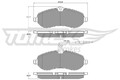 TOMEX Brakes Bremsbelagsatz, Scheibenbremse TX 14-83 für CITROËN