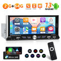 6.9 Zoll 1 Din Apple Carplay Autoradio Android 13.0 GPS Navi WIFI 2G+64G RDS FM