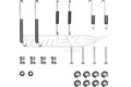 Zubehörsatz Bremsbacken TOMEX Brakes TX 40-26 für PEUGEOT VOLVO CITROËN 440 445