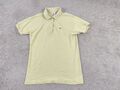 Lacoste Poloshirt Damen Hemd 38 S blassgelb Vintage Retro