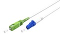 3x Glasfaserkabel (FTTH), Singlemode (OS2) White, (Simplex), 20 m; SC-APC (8°) S