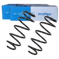 2X PROFLEX FAHRWERKSFEDERN VORNE PASSEND FÜR SKODA SUPERB VW CC PASSAT