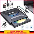 USB 3.0 Type C Externes CD/DVD Laufwerk Brenner Player für Laptop PC Windows 11