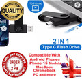 TYP C 2 in 1 Photostick USB Memory Stick Flash Stift Laufwerk Android/iPhone 15/PC