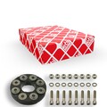 Gelenk, Gelenkwelle FEBI BILSTEIN 03412 ProKit für MERCEDES-BENZ, vorne