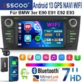 Carplay Autoradio DAB+ GPS NAVI  KAM+ SWC RDS WIFI Für BMW 3ER E90 E91 E92 E93