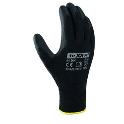 6 bis 480 Paar PU Montagehandschuhe Arbeitshandschuhe Nylon MechanikerhandschuheIn 3 Farben Qualitätshandschuhe Schutzhandschuhe
