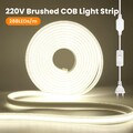 230V COB LED Streifen Stripe Leiste Lichtschlauch Lichtband Kette Wasserdicht DE