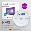 Windows 10 Home/Pro | Update/Neu-Installation CD/DVD PC | 32+64-Bit Version 22H2