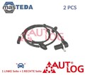 AS4434 ABS SENSOR DREHZAHLFÜHLER HINTEN AUTLOG 2PCS FÜR VW PASSAT
