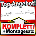 Auspuff für NISSAN NOTE I 1.4 2006-10.2007 +Rohr Vorne Auspuffanlage