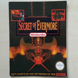 Secret of Evermore Spieleberater Lösungsbuch Super Nintendo SNES Guide
