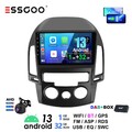 DAB+ Für HYUNDAI i30 MK1 FD 2006-2011 Autoradio GPS Android 13 CarPlay BT Kamera