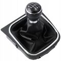 SCHALTKNAUF SCHALTSACK SCHALTMANSCHETTE FÜR VW GOLF 5 V 6 VI JETTA CADDY 6 GANG