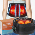 Elektrisch Rückenwärmer Wärmekissen Taille Massagegerät Heizgürtel Rücken Bauch