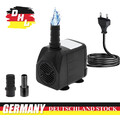 Teichpumpe Aquariumpumpe Wasserpumpe Aquarium Tauchpumpe Springbrunnen 10W