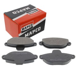 MAPCO BREMSBELÄGE SATZ VORNE passend für FIAT CINQUECENTO COUPE SEICENTO | 6393