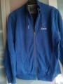 flotte Marvelis Sweat-Shirt Jacke Pullover bestickt schönes Blau Gr. L/XL 50, 52