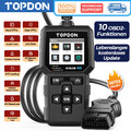 TOPDON KFZ AL400 Profi Fehlercode Lesegerät OBD2 Diagnosegerät Auto OBD Scanner