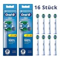 8/16er Pack Oral-B Pro Precision Clean Aufsteckbürsten Zahnbürstenaufsatz Weiß