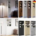 Highboard mit LED-Beleuchtung Sideboard Kommode Anrichte Schrank Beistellschrank