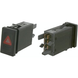 ORIGINAL® Febi Bilstein Warnblinkschalter für VW PASSAT B5.5 Variant PASSAT B5