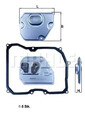 Hydraulikfilter Getriebe Filtereinsatz HX 169KIT KNECHT für MINI MINI MINI Coupe