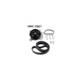 Wasserpumpe + Keilrippenriemensatz SKF VKMC 33817 für CITROËN DAIHATSU OPEL KIA