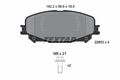 TEXTAR 2280301 TEXTAR Bremsbelag für RENAULT