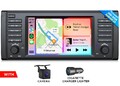 Android Auto 14 7" IPS Autoradio GPS Navi CarPlay DSP USB RDS Für 5er BMW E39 M5