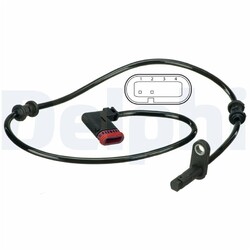 Delphi ABS-Sensor hinten für Mercedes Cls E-Klasse
