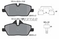 TEXTAR Bremsbelagsatz, Scheibenbremse 2391508 für BMW