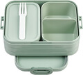 Mepal Bento Brotdose Midi Take a Break - Brotdose Mit Bento Box - Für 2 Sandwich
