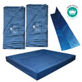 Wasserbett Set 2 Wasserkerne Trennwand Sicherheitswanne Softside AQUA ROYAL HQ