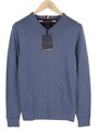 Tommy Hilfiger Pima Org Ctn Cashmere V Neck Herren Pullover XS Blau Gestrickter