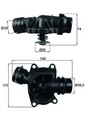 MAHLE THERMOSTAT KÜHLMITTEL 88°C MIT DICHTUNG passend für BMW 3 5 7 X5 LAND