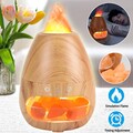 LED Aroma Diffusor Ätherische Öle Diffuser Flamme Luftbefeuchter Raumbefeuchter