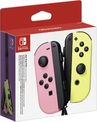 Nintendo Switch-Zubehör Joy-Con 2er-Set pastell-rosa und pastell-gelb (Switch)