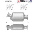 AS DPF Rußpartikelfilter Dieselpartikelfilter FD1001 Cordierit für BMW 5er E60