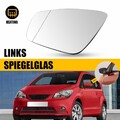 Spiegelglas Außenspiegel Elektrisch Beheizbar Asphärisch Links Für Vw Polo 6R 6C