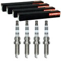 4x KAMOKA ZÜNDKERZEN 7090023 passend für 4-ZYLINDER LADA XRAY NISSAN EVALIA